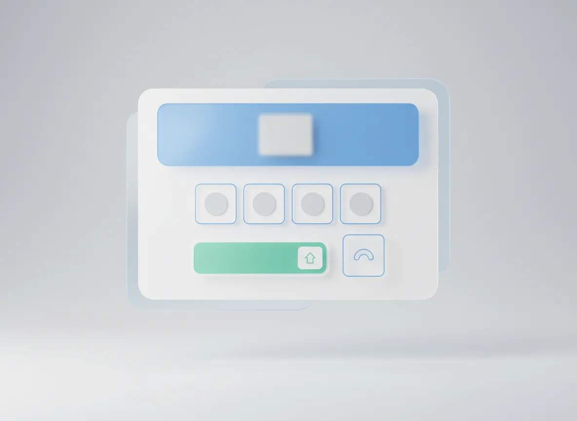 Example website layout for ecommerce store